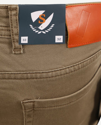 Suitable kant jeans khaki