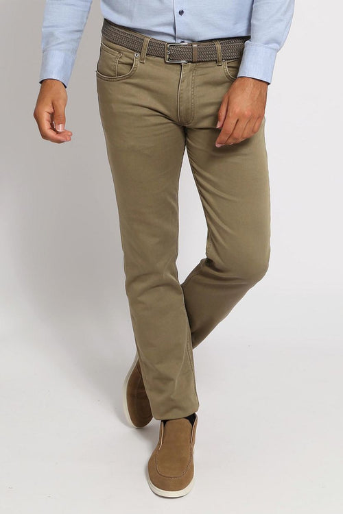 Suitable kant jeans khaki