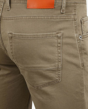 Suitable kant short khaki | Slim-fit