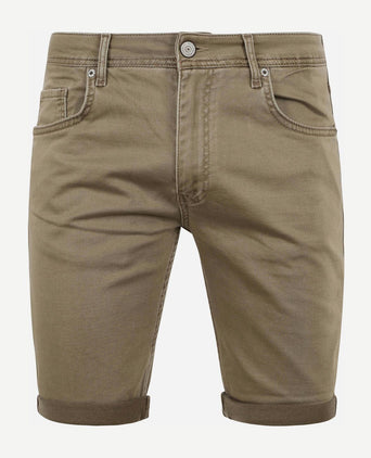 Suitable kant short khaki | Slim-fit