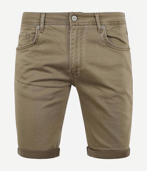 Suitable kant short khaki | Slim-fit