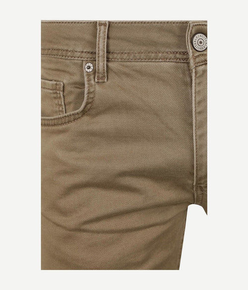 Suitable kant short khaki | Slim-fit