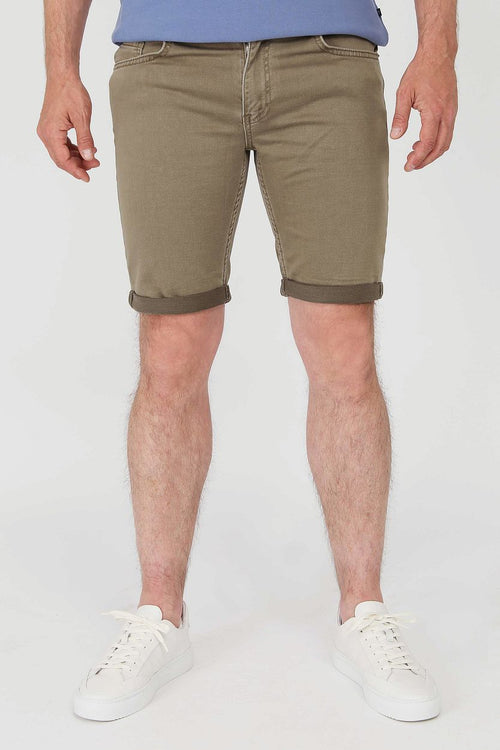 Suitable kant short khaki | Slim-fit