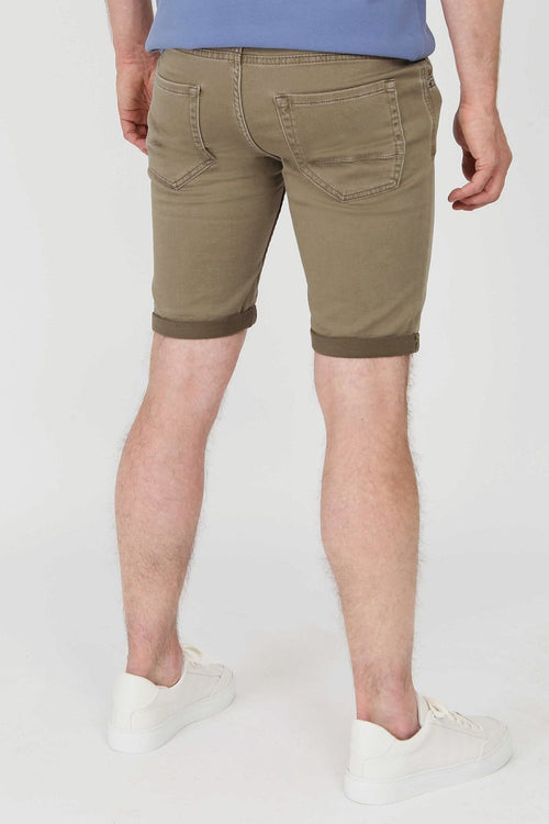 Suitable kant short khaki | Slim-fit