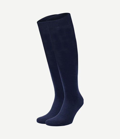 Kniekousen donkerblauw
