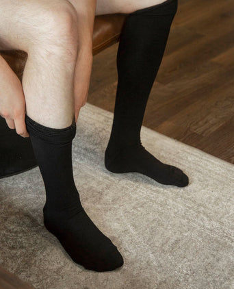 Suitable kniekousen zwart