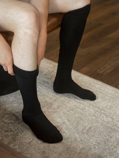 Suitable kniekousen zwart