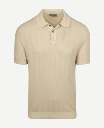 Knitted jacquard polo sand