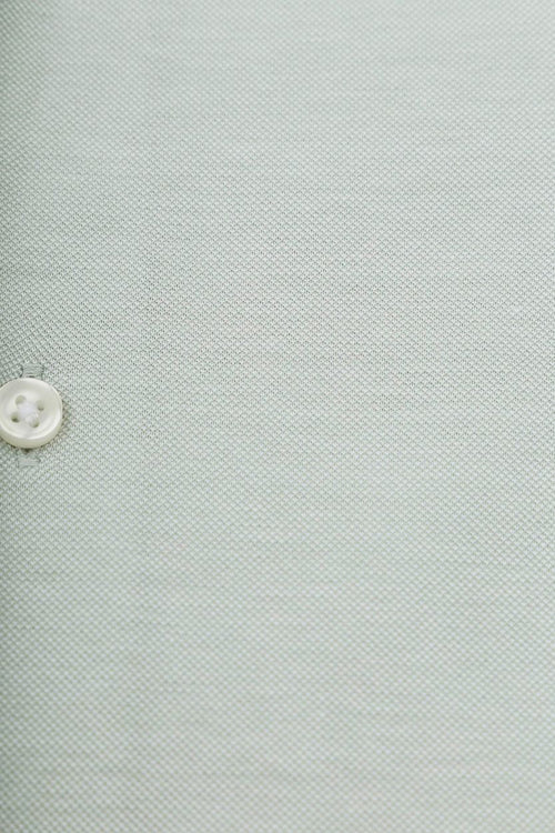 Suitable knitted light green | Slim-fit