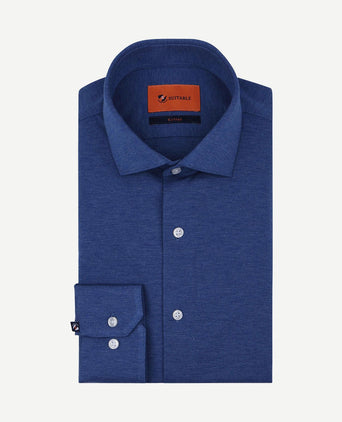 Knitted royal blauw