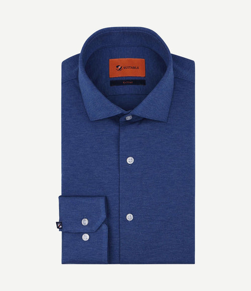 Knitted royal blauw
