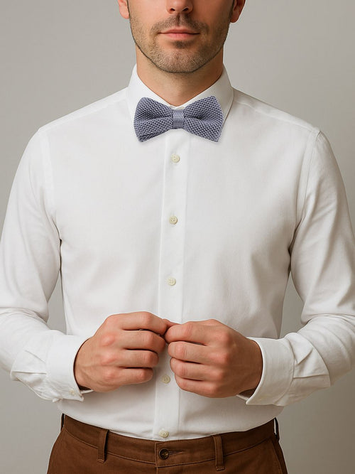 Suitable knitted strik midden grijs