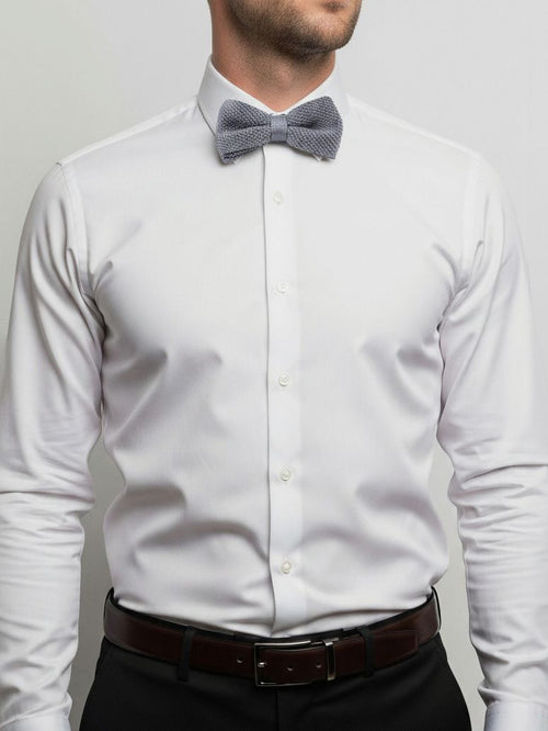 Suitable knitted strik midden grijs