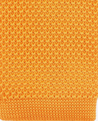 Suitable knitted stropdas geel tk-03