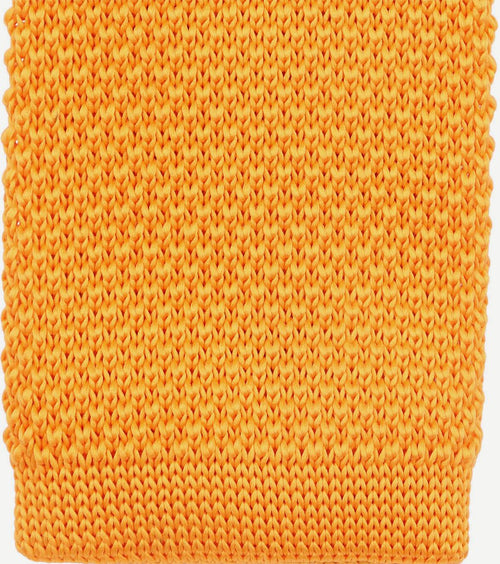 Suitable knitted stropdas geel tk-03