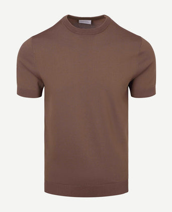 Knitted t-shirt wake tabacco