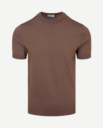 Knitted t-shirt wake tabacco