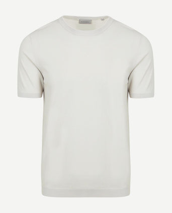 Suitable knitted t-shirt wap ecru
