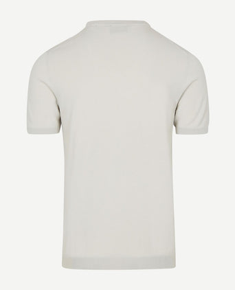 Suitable knitted t-shirt wap ecru