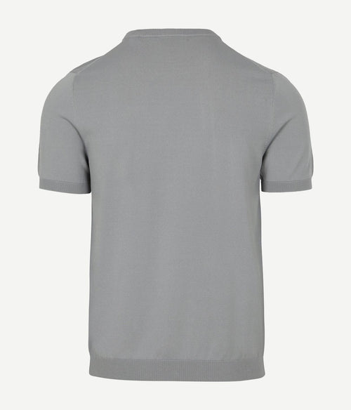 Suitable knitted t-shirt wap grijs