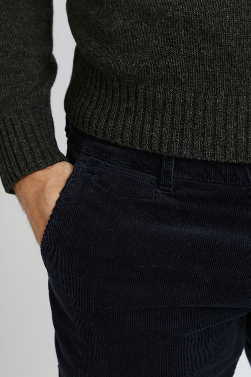 Suitable lamswol trui ronde hals antraciet | Regular-fit