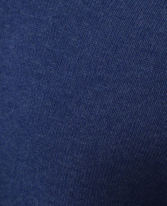 Lamswol trui ronde hals royal blauw