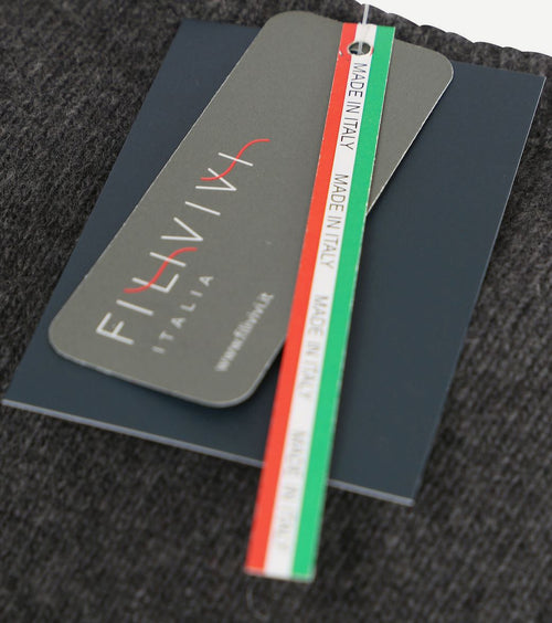 Suitable lamswol trui v-hals antraciet | Regular-fit