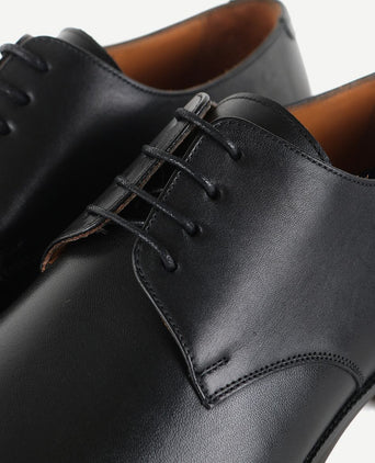 Suitable leren Derby herenschoen zwart