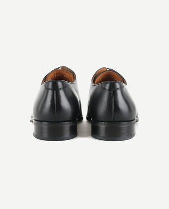 Suitable leren Derby herenschoen zwart