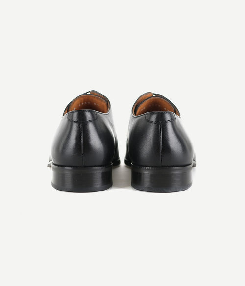 Suitable leren Derby herenschoen zwart