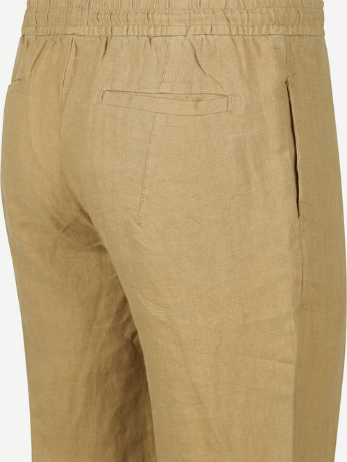 Suitable linnen beach chino beige | Regular-fit