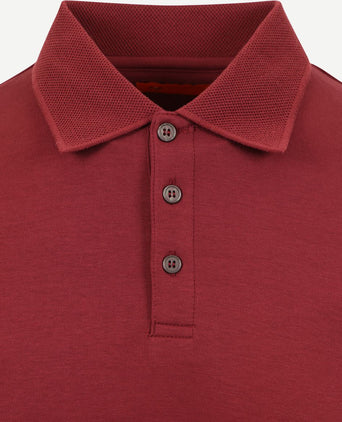 Suitable liquid polo bordeaux | Slim-fit