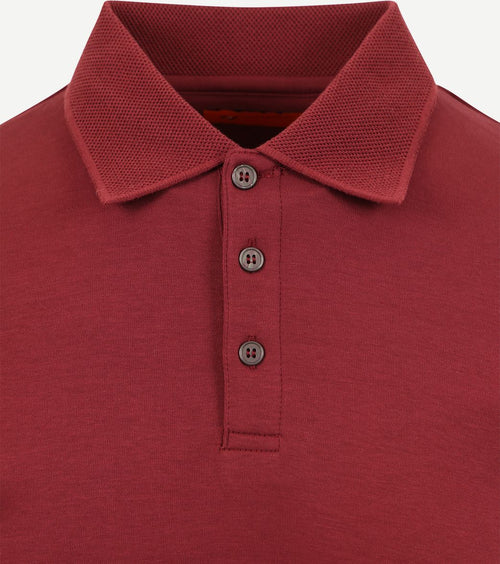 Suitable liquid polo bordeaux | Slim-fit