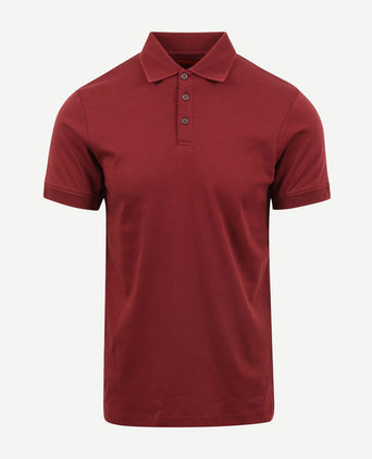 Suitable liquid polo bordeaux | Slim-fit