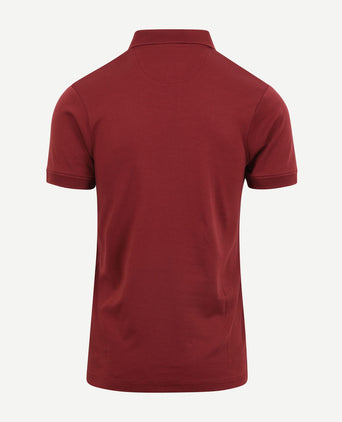 Suitable liquid polo bordeaux | Slim-fit