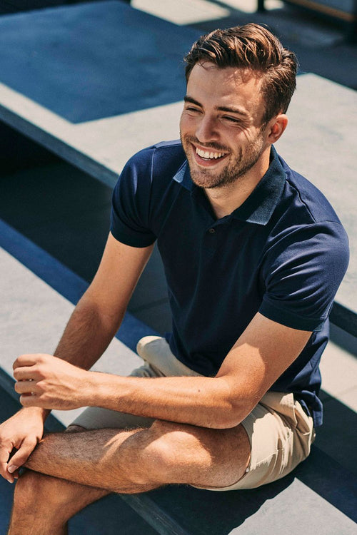 Liquid polo donkerblauw