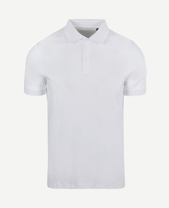 Liquid poloshirt wit
