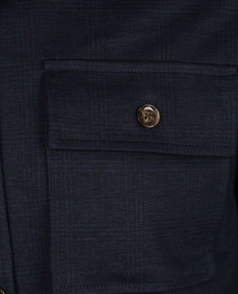 Suitable liv overshirt donkerblauw