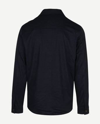 Suitable liv overshirt donkerblauw
