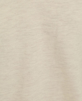 Suitable mang poloshirt ecru | Slim-fit