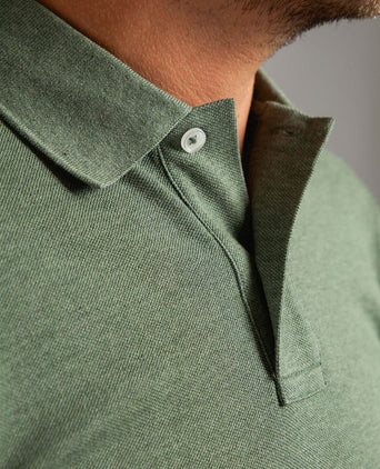 Suitable mang poloshirt groen | Slim-fit