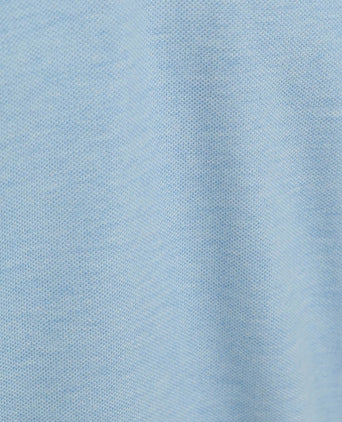 Suitable mang poloshirt lichtblauw | Slim-fit