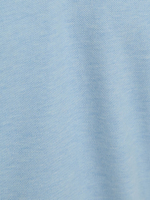 Suitable mang poloshirt lichtblauw | Slim-fit