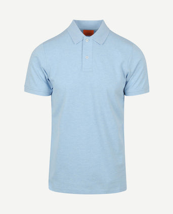 Mang poloshirt lichtblauw