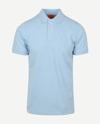 Mang poloshirt lichtblauw