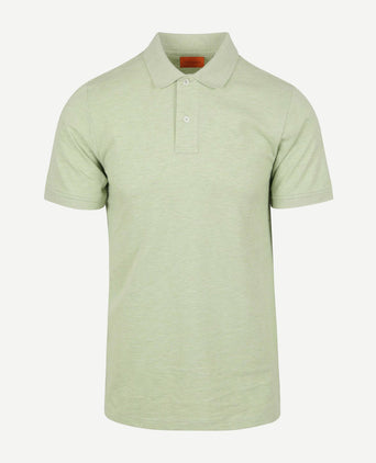 Suitable mang poloshirt lichtgroen | Slim-fit