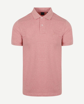 Suitable mang poloshirt roze | Slim-fit