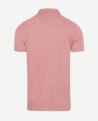 Suitable mang poloshirt roze | Slim-fit