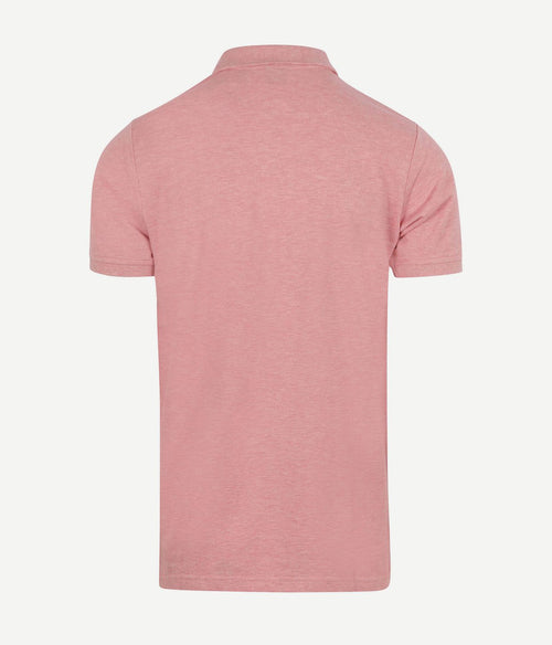 Suitable mang poloshirt roze | Slim-fit