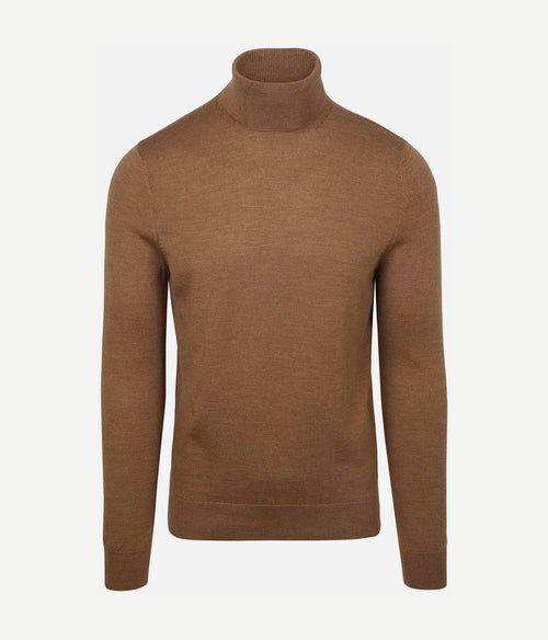 Suitable merino coltrui camel | Slim-fit